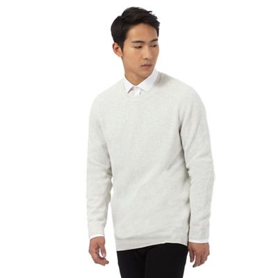 Red Herring Off white textured jumper